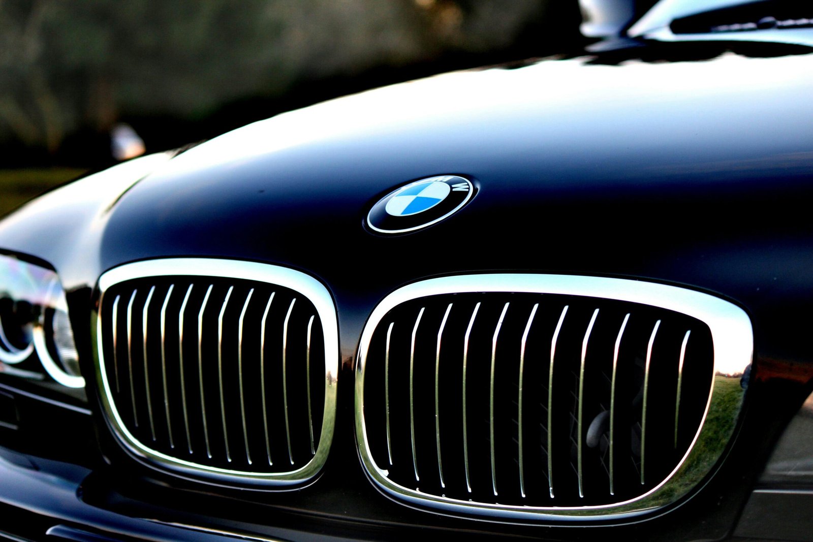 BMW front of the car
